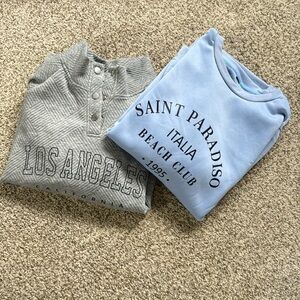 2 pack pullover sweatshirts